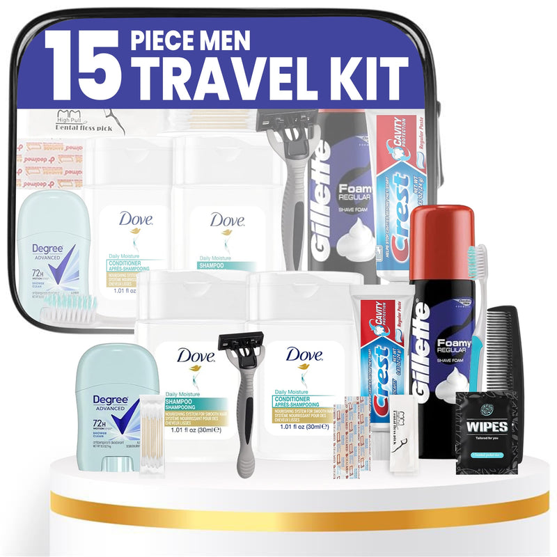 Men's Travel Toiletry Kits
