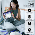 20 Piece Set Travel Toiletry Kit For Men And Women – Features Crest, Medline, Bergman And Kelly, Freshscent And More (Bulk Case)